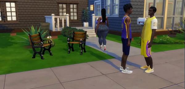 Black wife forced by landlord while husband at work